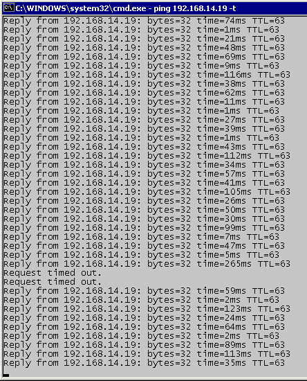 Test (Android) when WAP1 goes down, device connect to WAP2